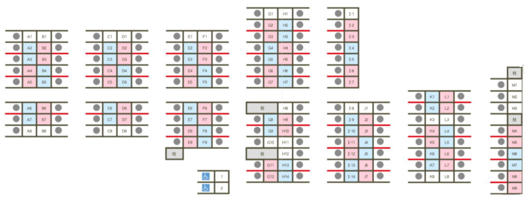 プライベートシート図